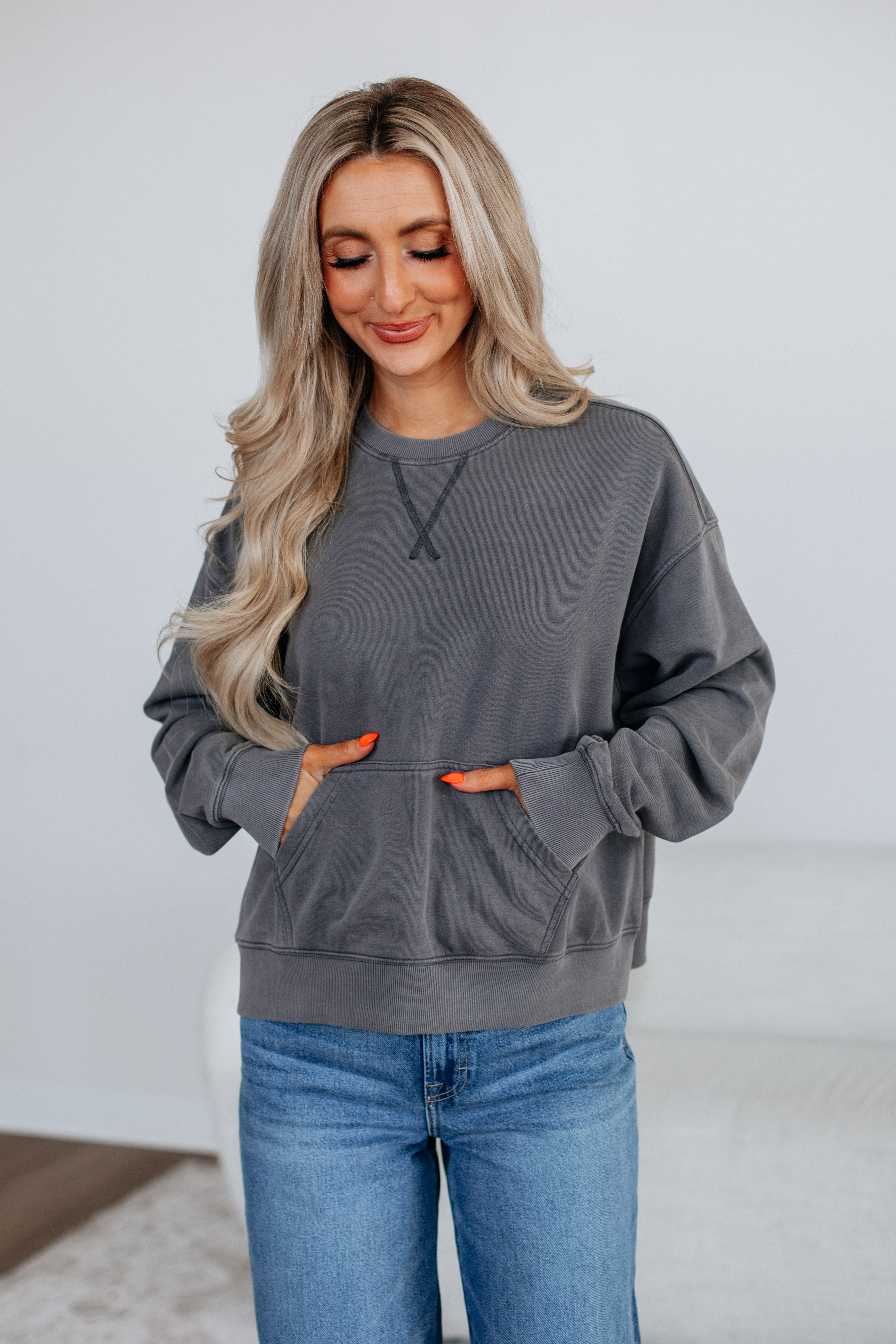 Bayleigh Washed Crewneck