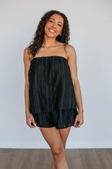 Beaux Romper - Black