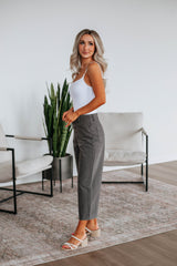 Blithe Wide Leg Pants - Charcoal