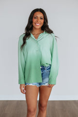 Brindi Striped Button Down
