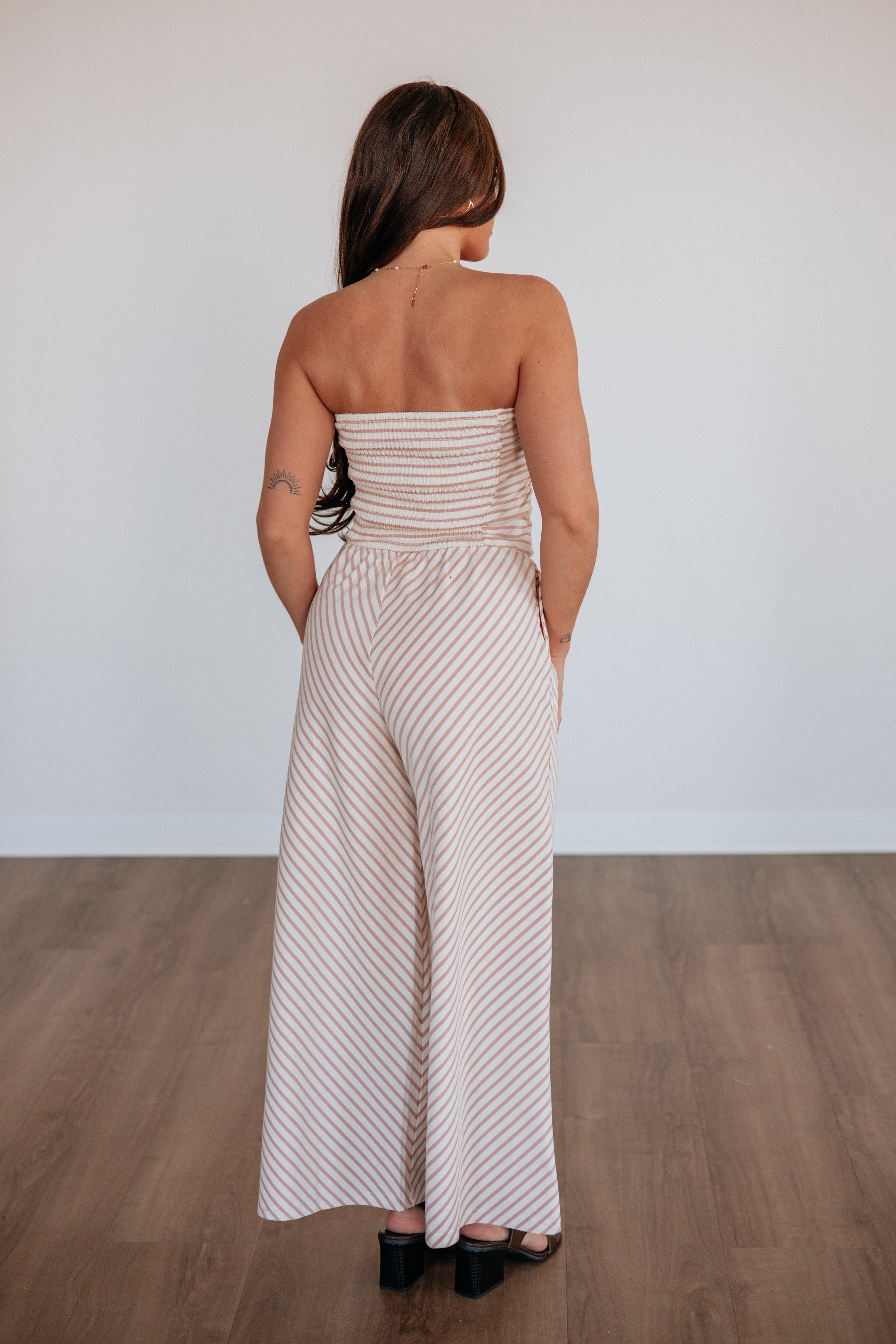 Bryanna Striped Jumpsuit