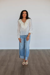 Kamilla Blouse - Ivory
