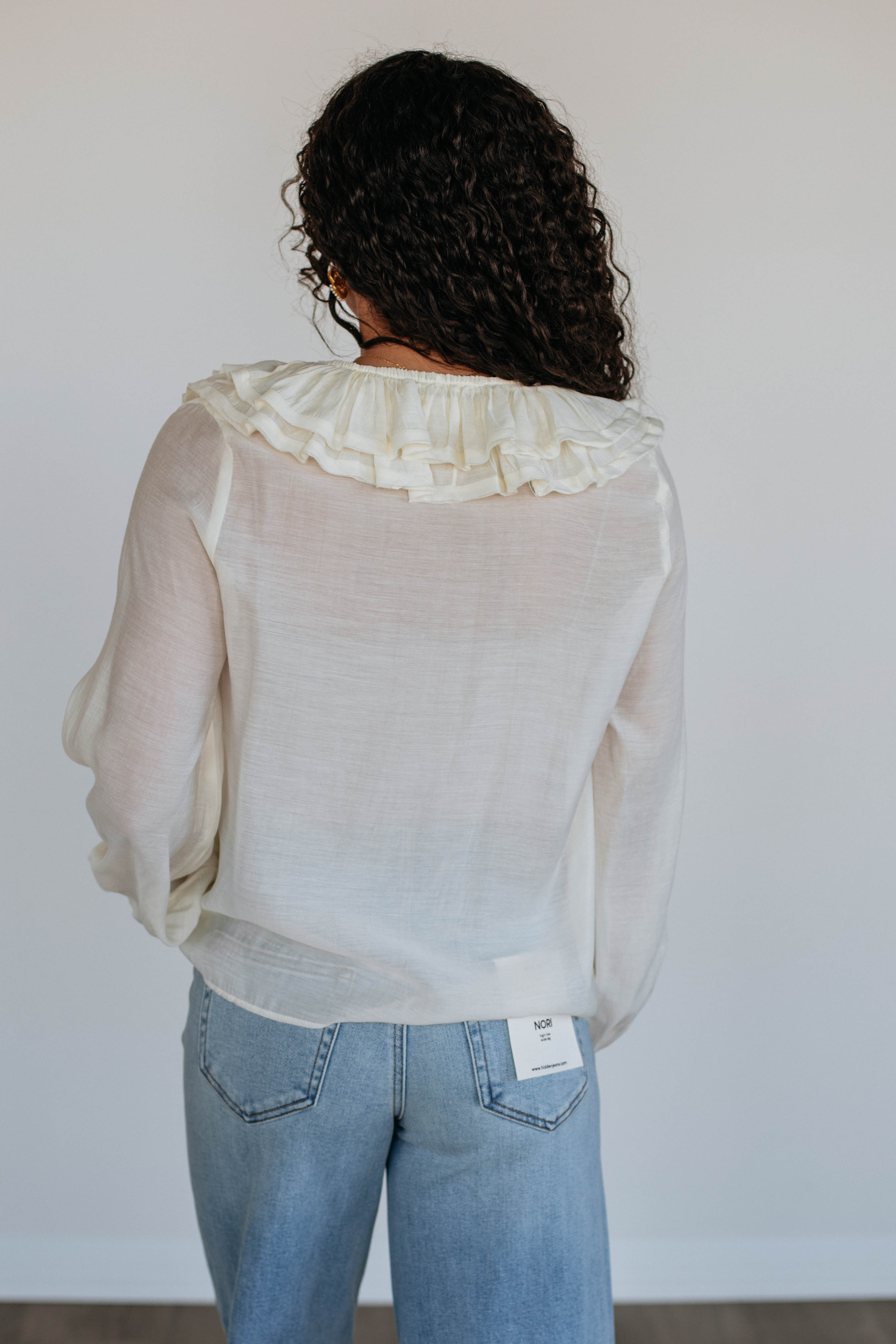 Kamilla Blouse - Ivory