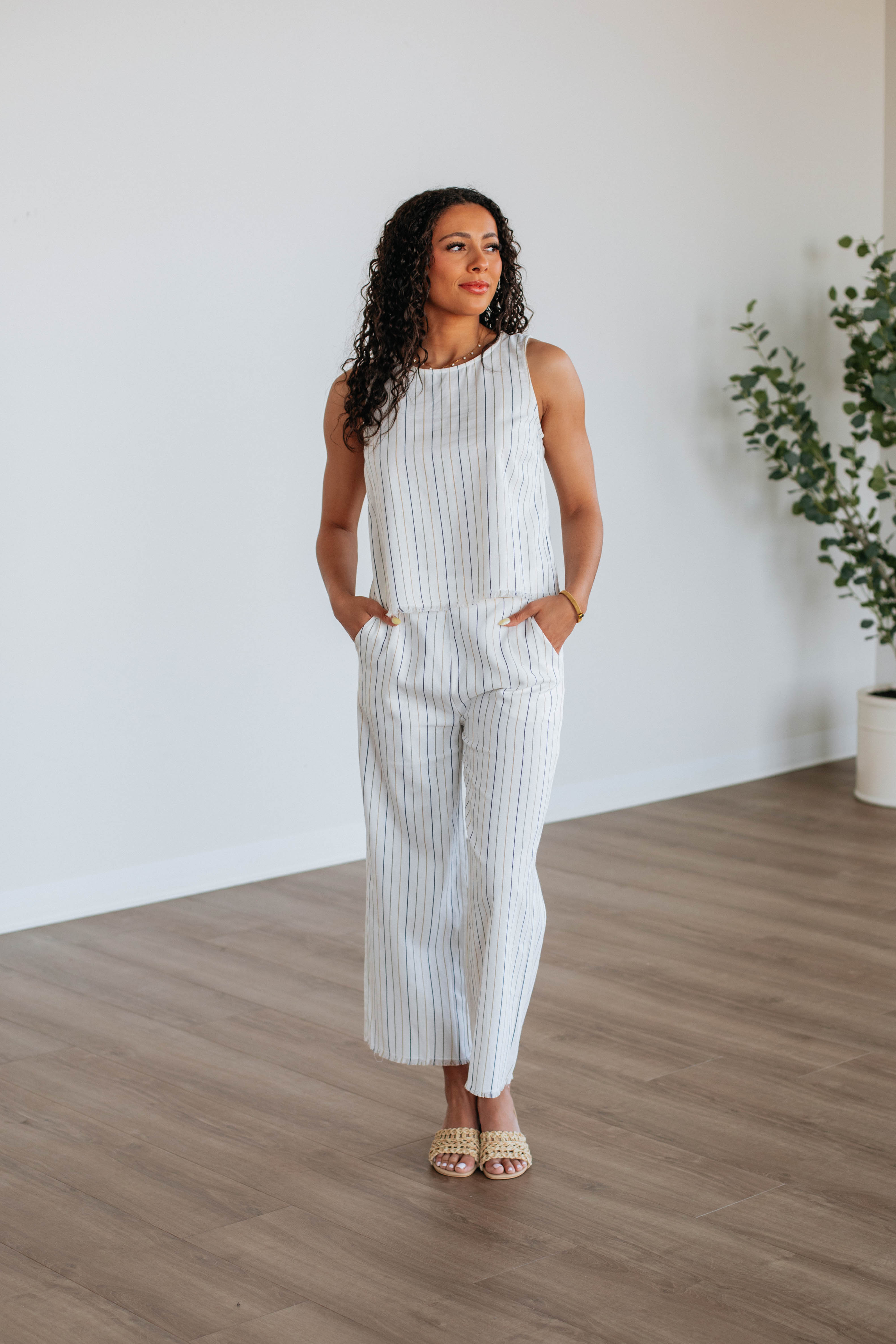 Reyna Striped Top
