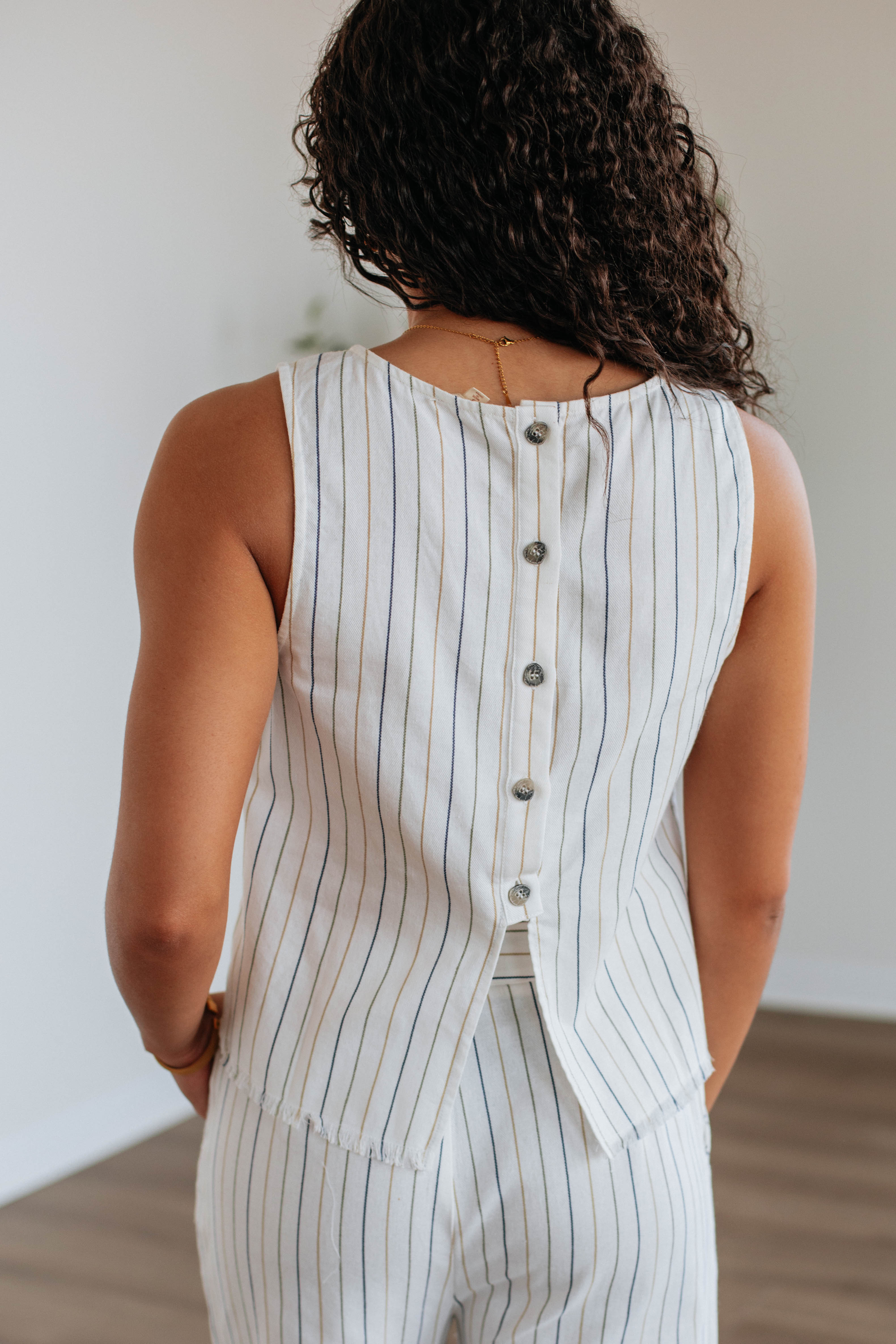 Reyna Striped Top