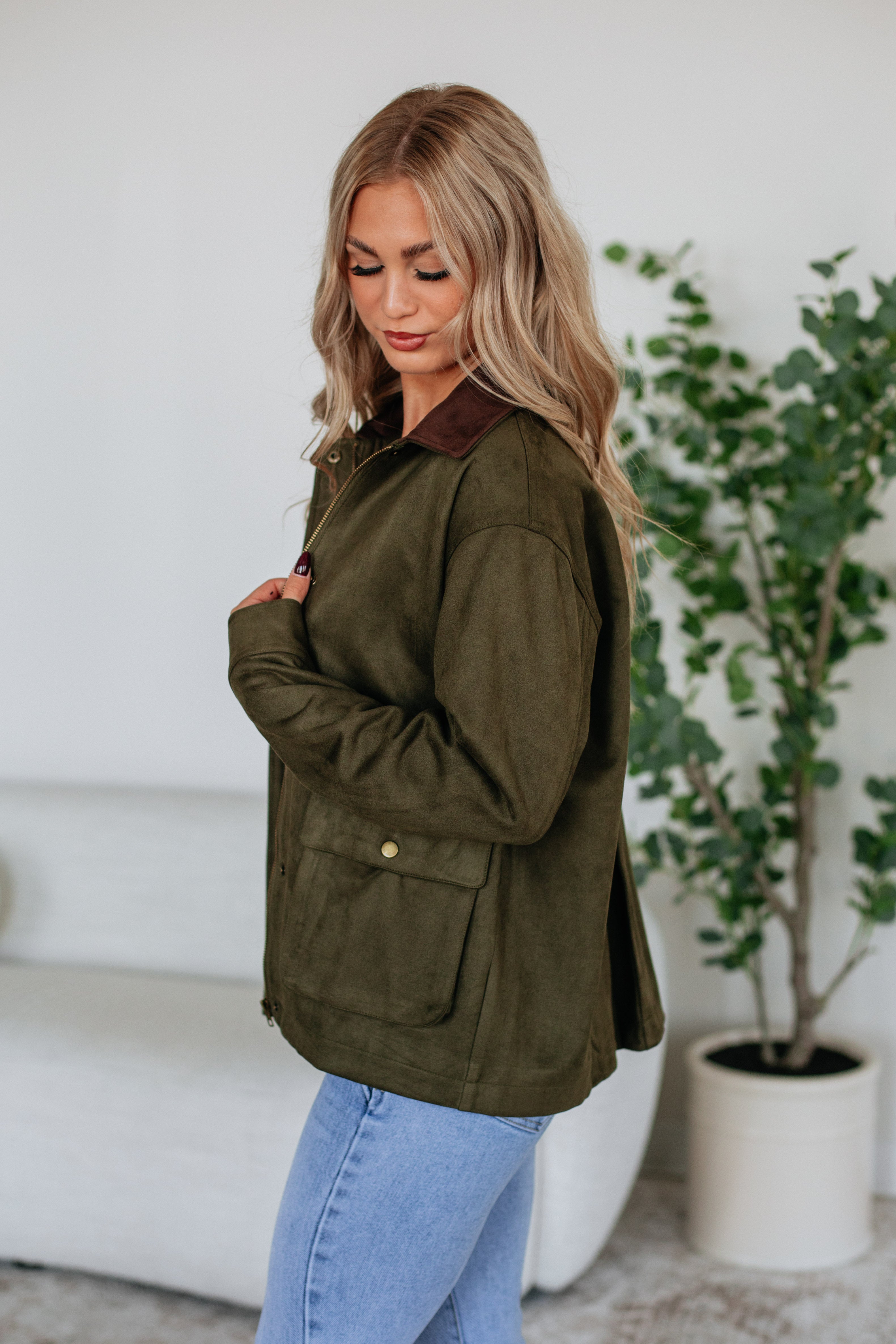 Maren Suede Jacket