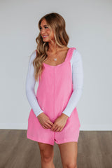 Chamberly Romper - Bubblegum