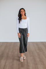Duncan Casual Pants - Charcoal