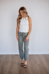 Drea Mica Joggers - Dusty Sage