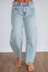 Sammie Hidden Jeans - Vintage Light Wash