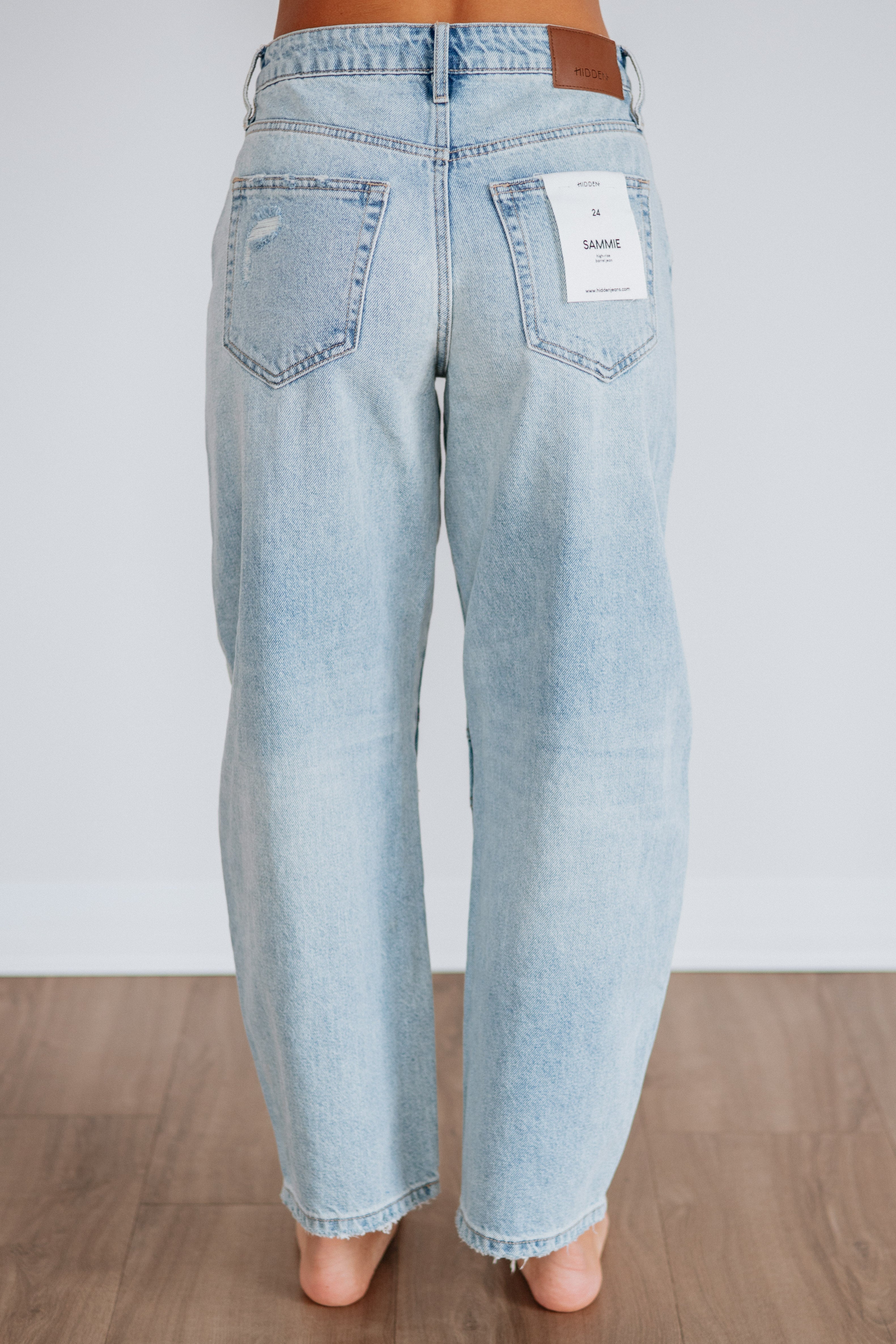 Sammie Hidden Jeans - Vintage Light Wash