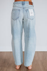 Sammie Hidden Jeans - Vintage Light Wash