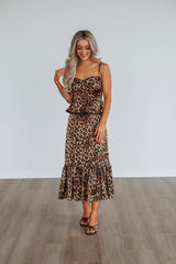 Zaynah Leopard Dress