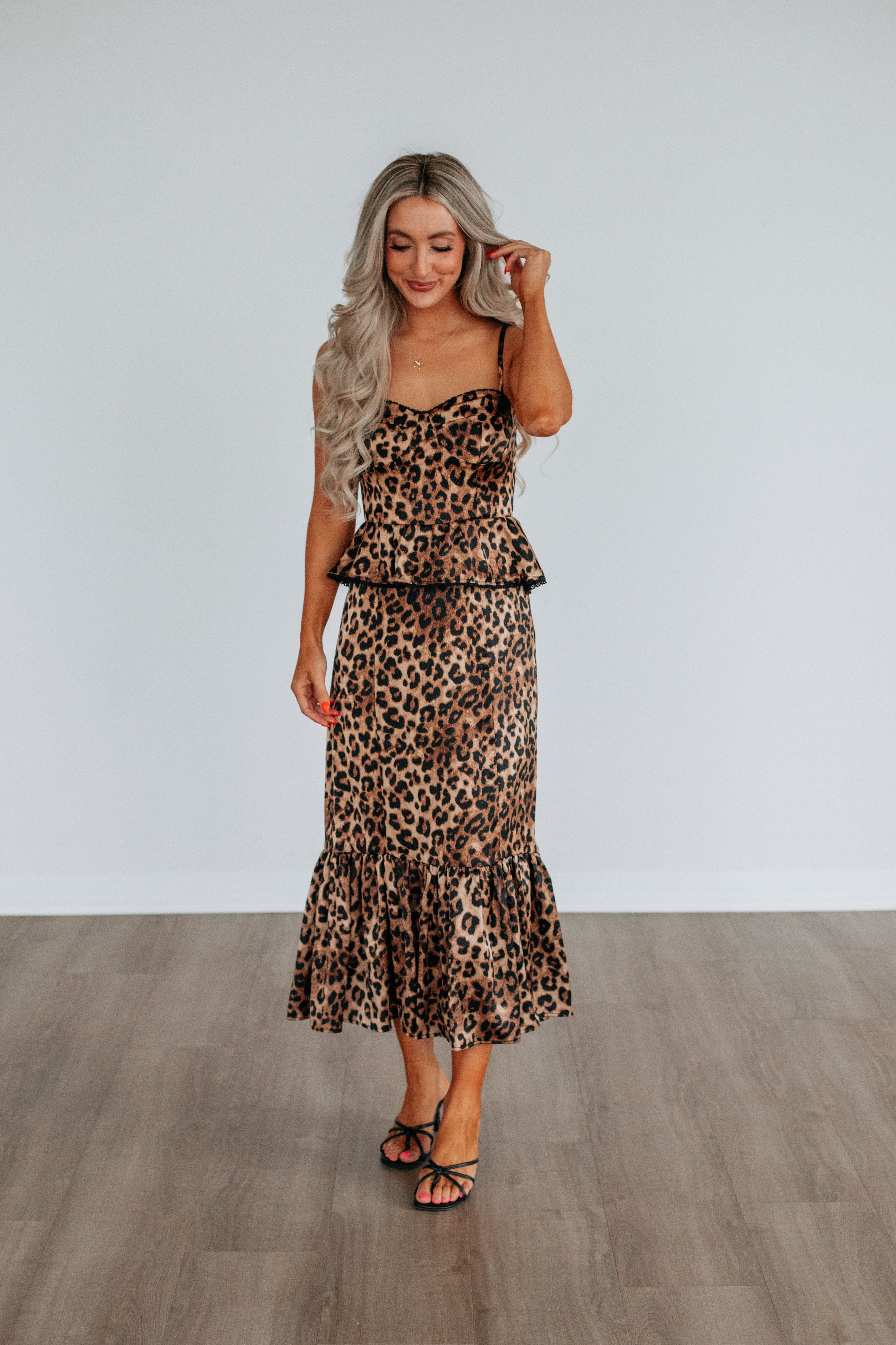 Zaynah Leopard Dress