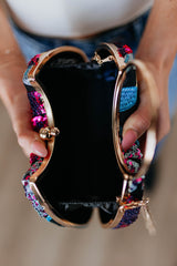 Raise A Toast Evening Bag