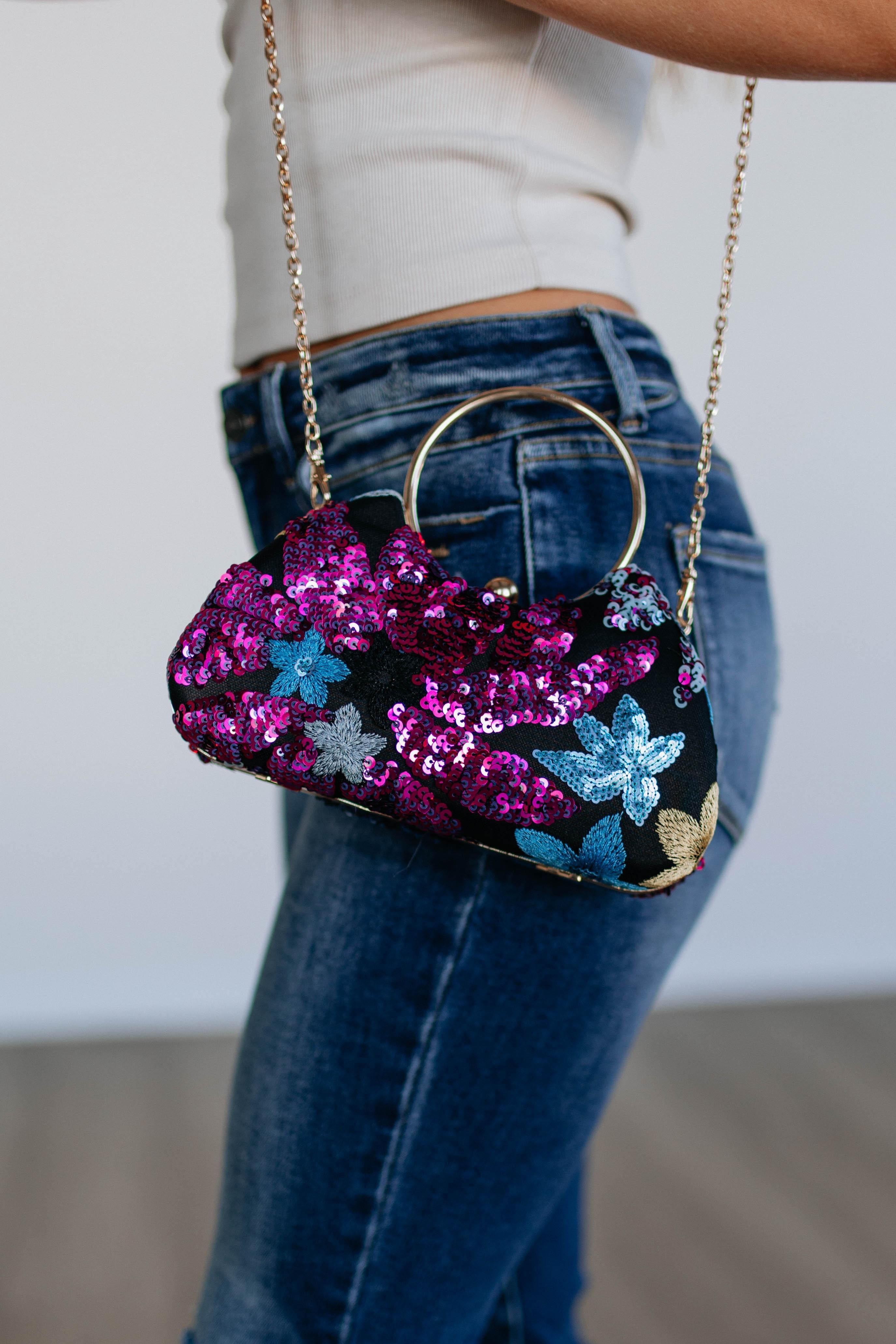 Raise A Toast Evening Bag