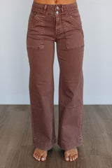 Bennett Mica Jeans - Cocoa