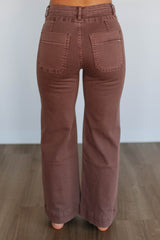 Bennett Mica Jeans - Cocoa