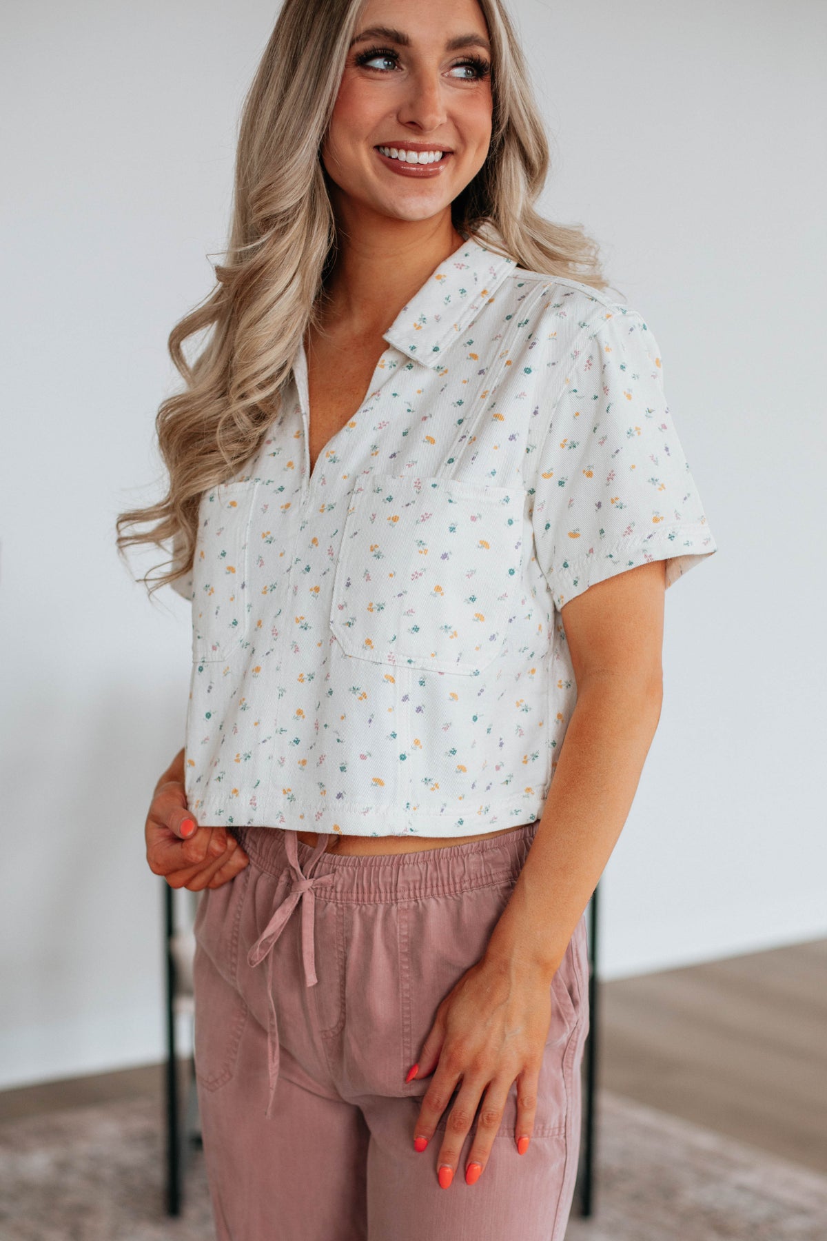 Buy Myself Flowers Top