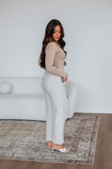 Emmaly Striped Linen Pants