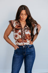 Sarina Satin Top