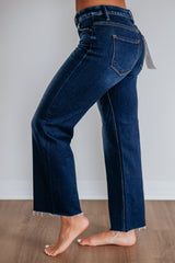 Ryanna Risen Jeans - Deep Blue