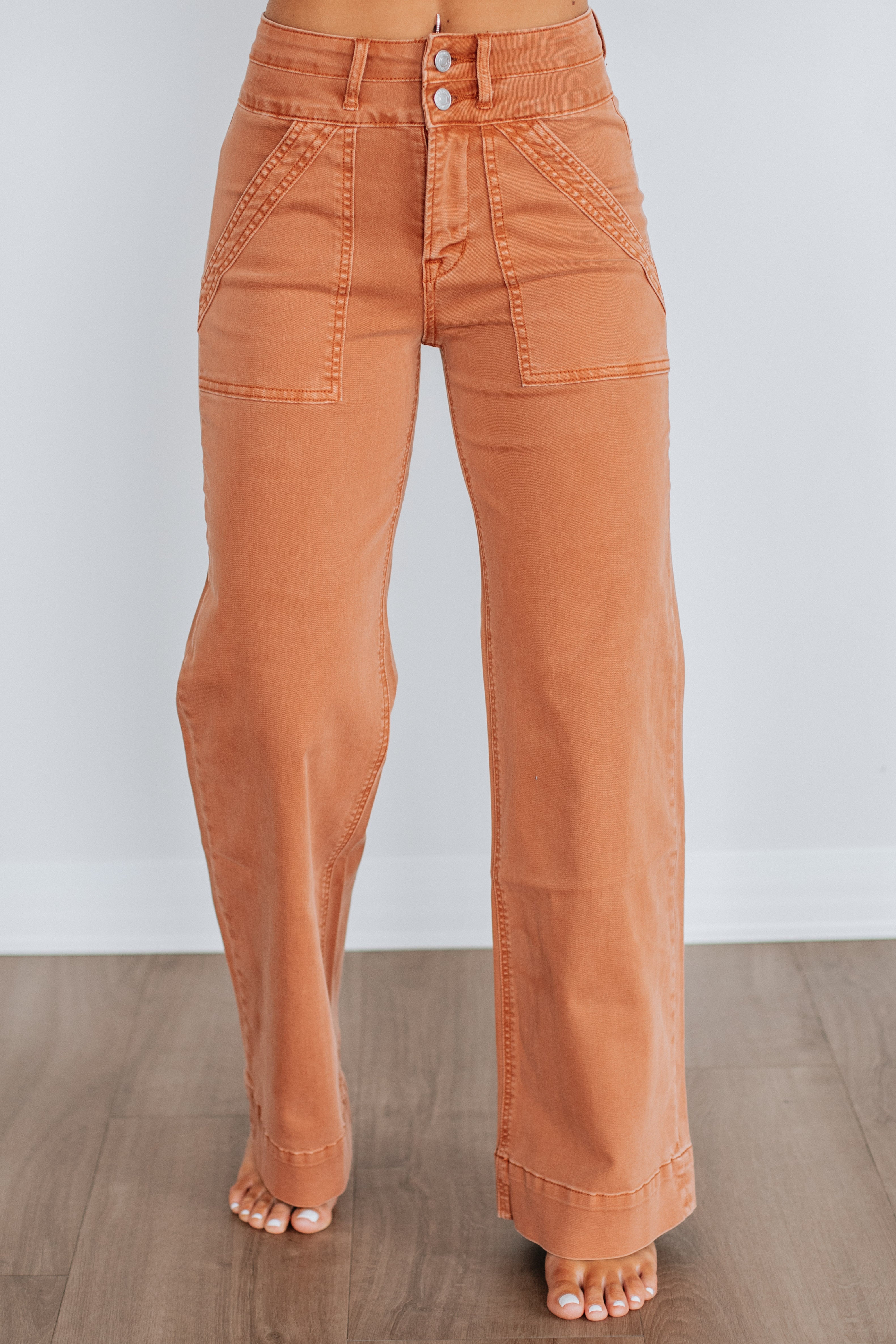 Bennett Mica Jeans - Cinnamon