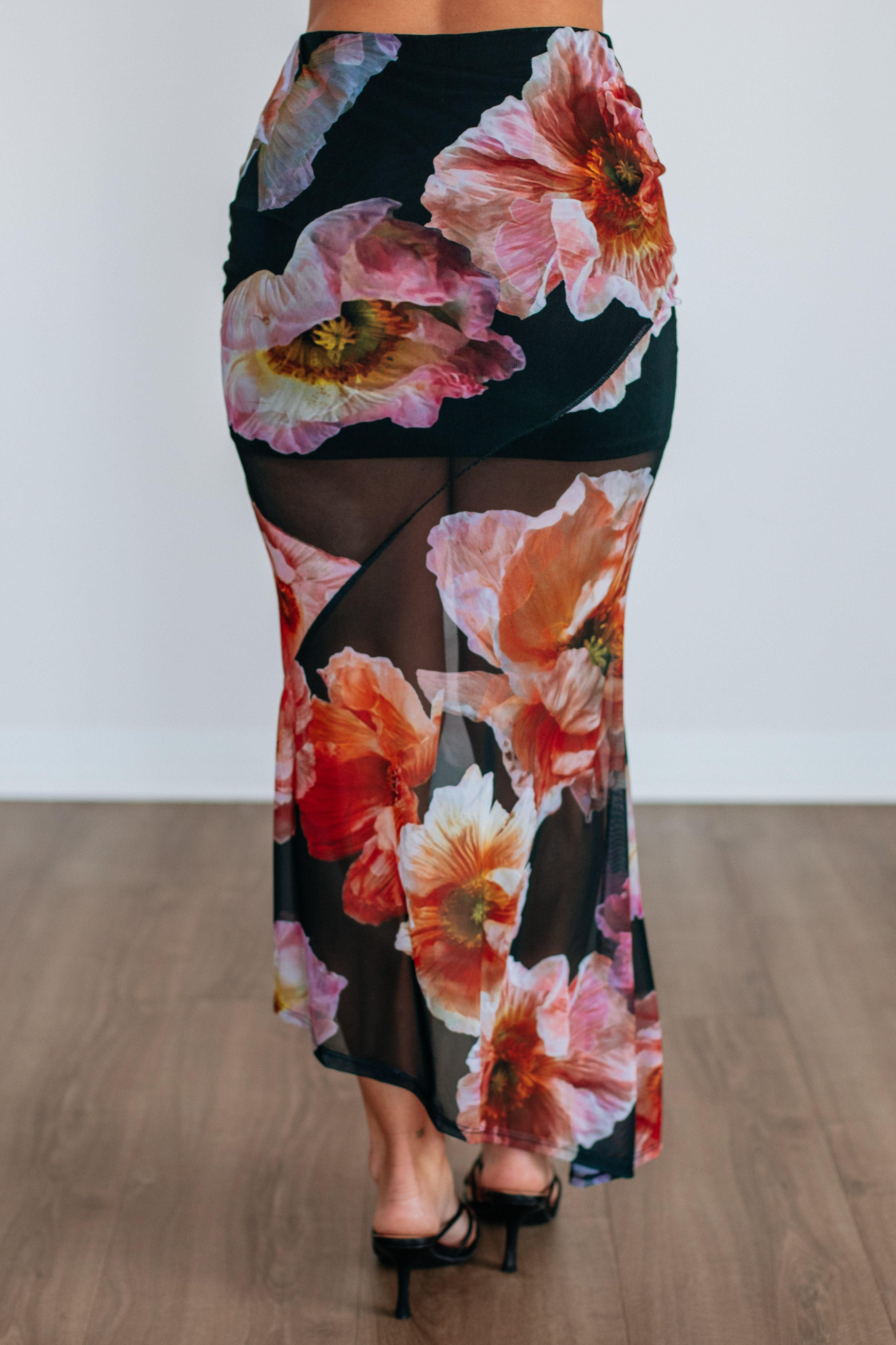 Camellia Floral Skirt