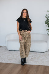 Karina Leopard Pants