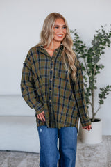 Janelle Flannel Top