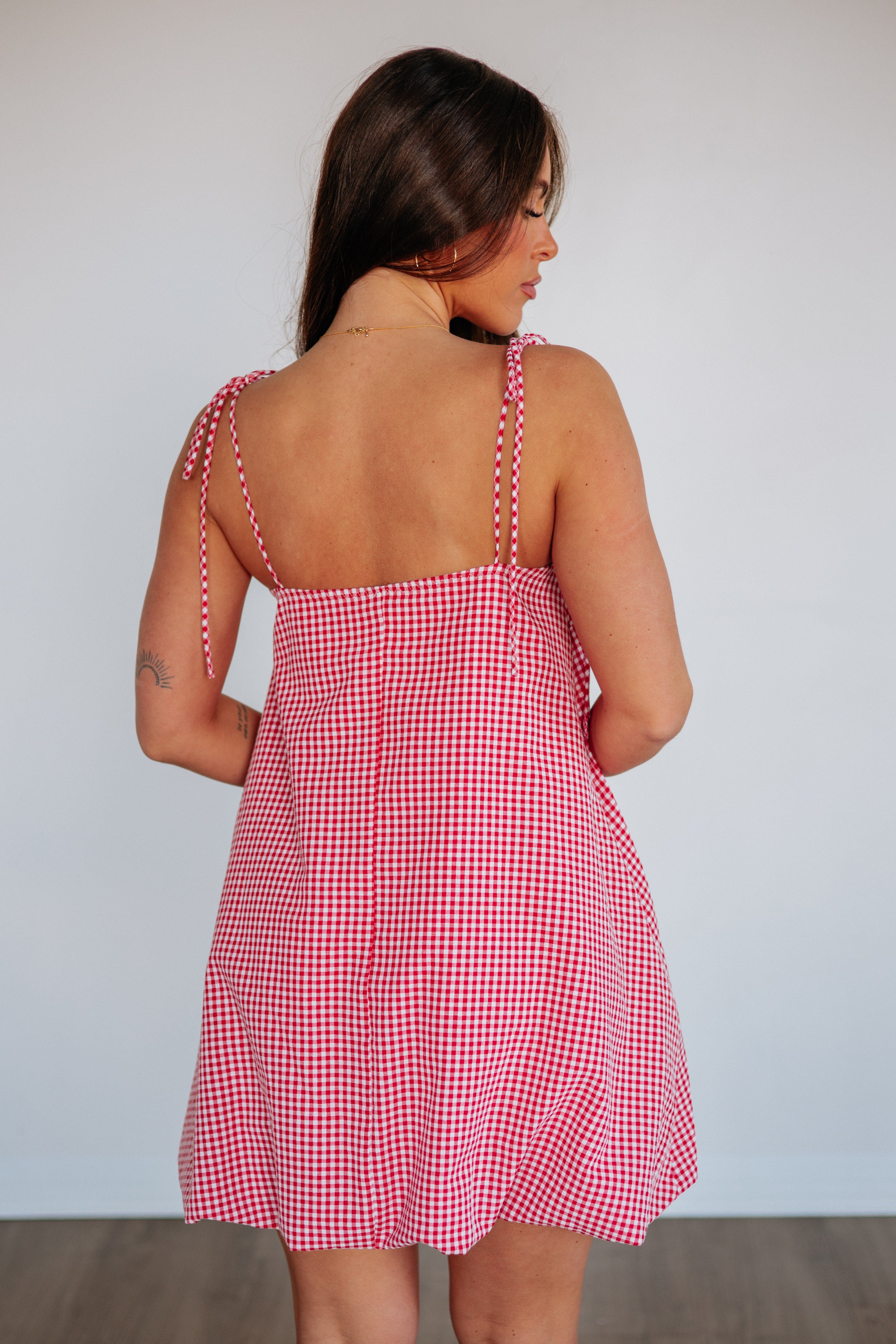 Lucienne Gingham Dress