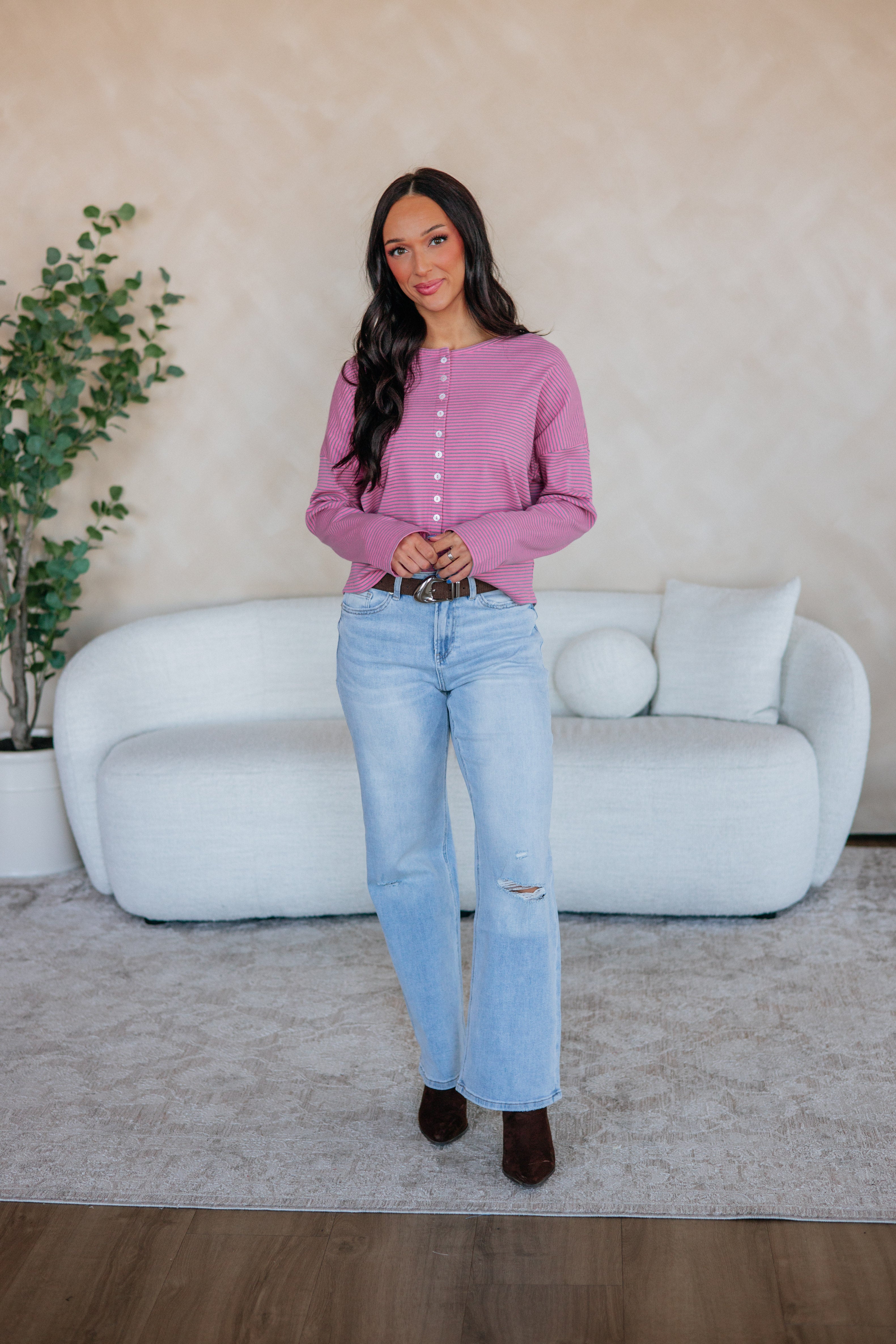 Kaitlyn Striped Top
