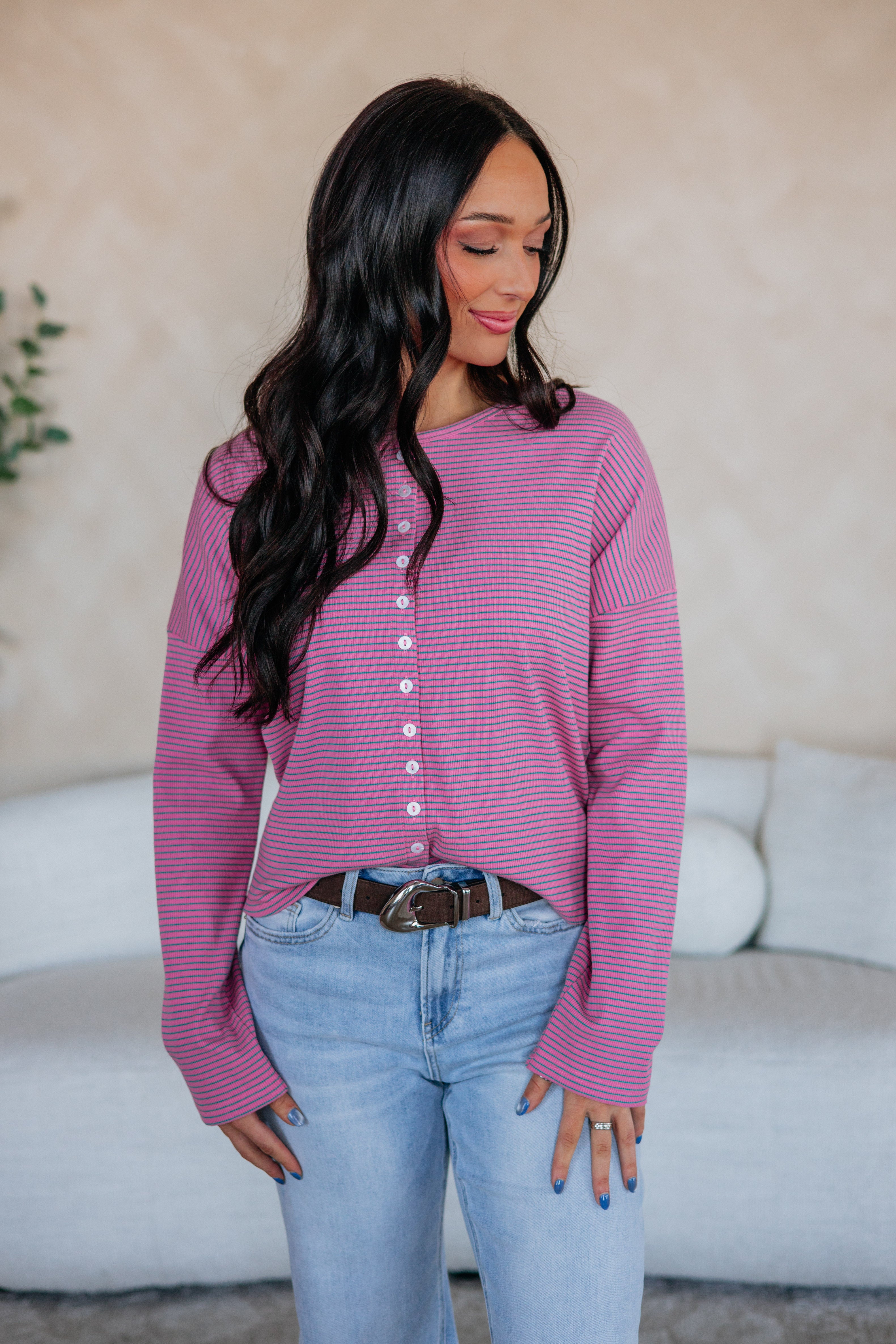Kaitlyn Striped Top