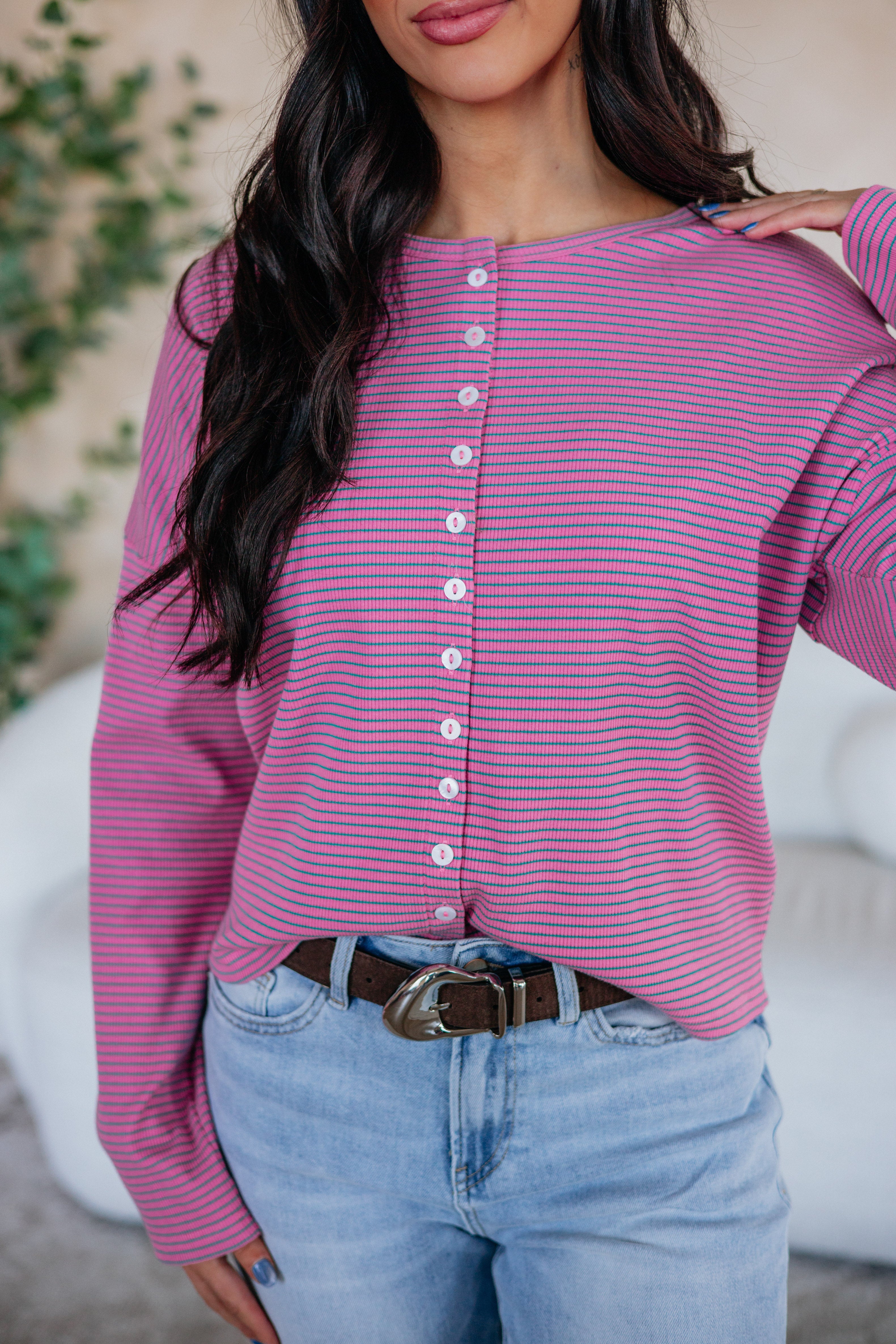 Kaitlyn Striped Top