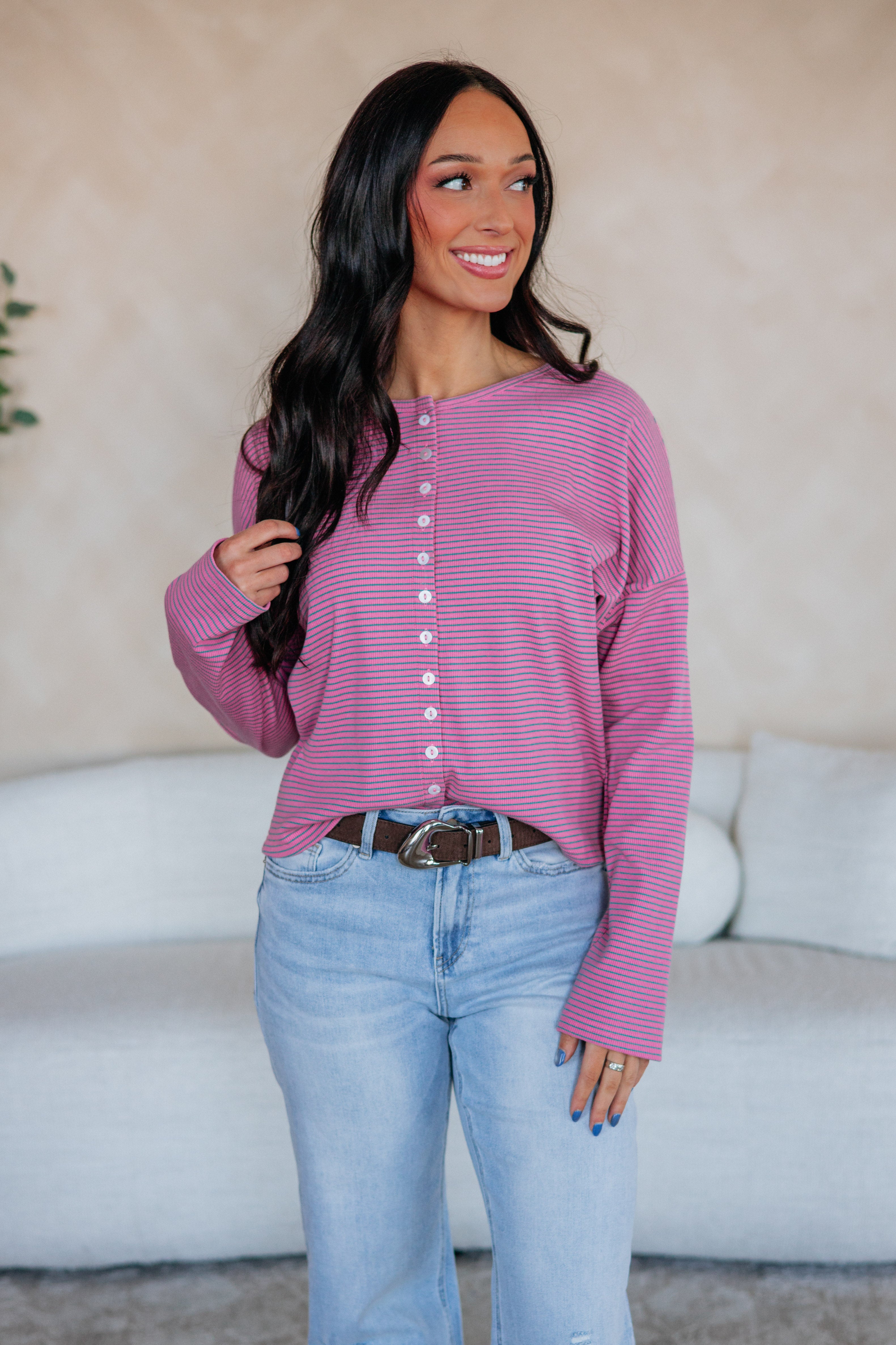 Kaitlyn Striped Top