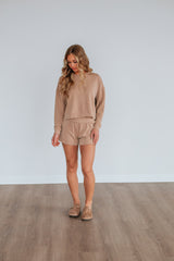 Luxley Lounge Shorts - Tan