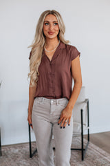 Kym Button Down Blouse