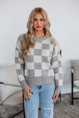 Flynn Checkered Sweater