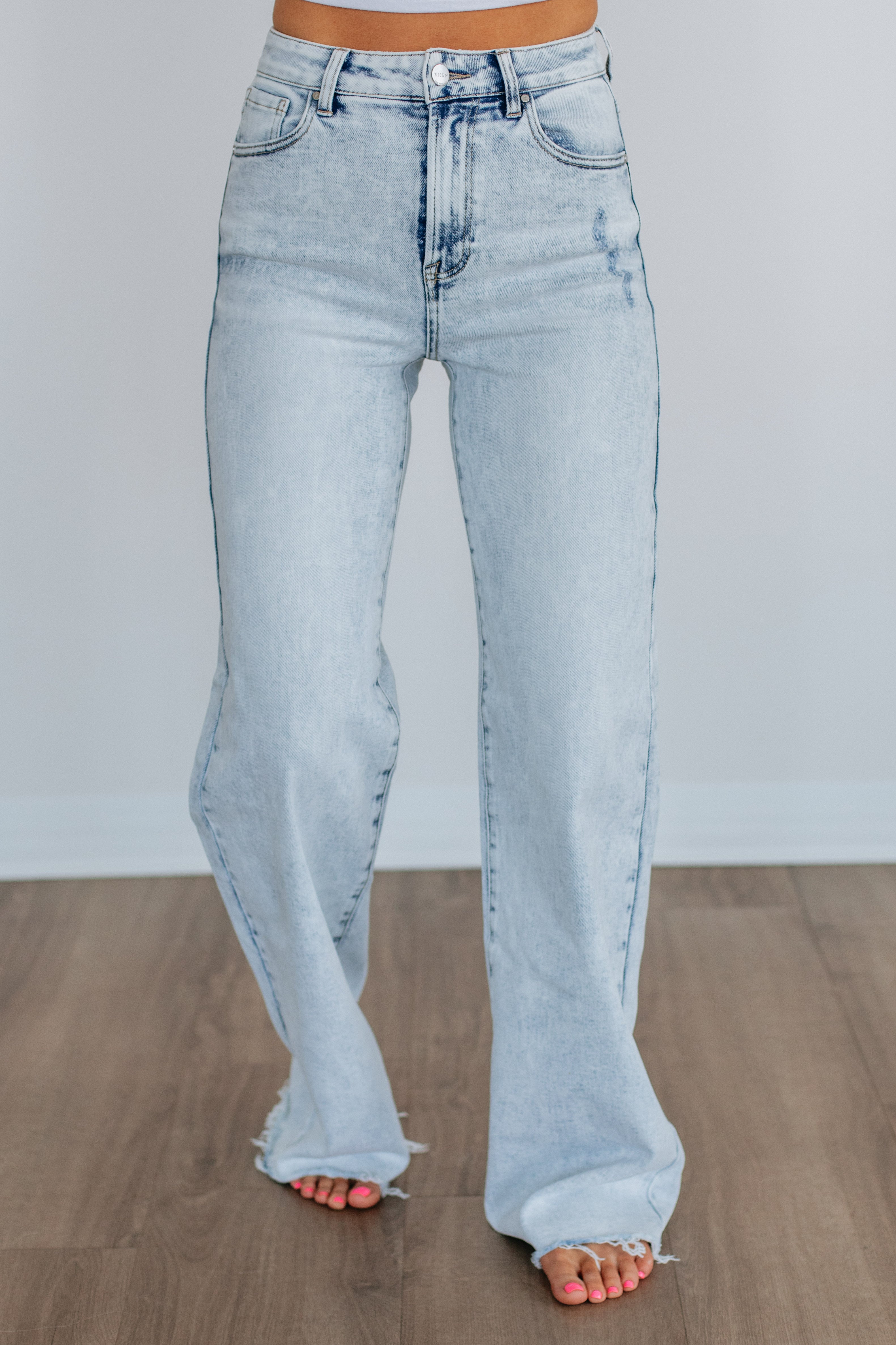 Stormie Risen Jeans - Vintage Light Wash