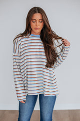 Cori Striped Top