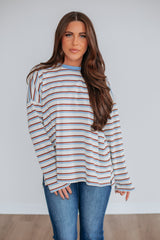 Cori Striped Top