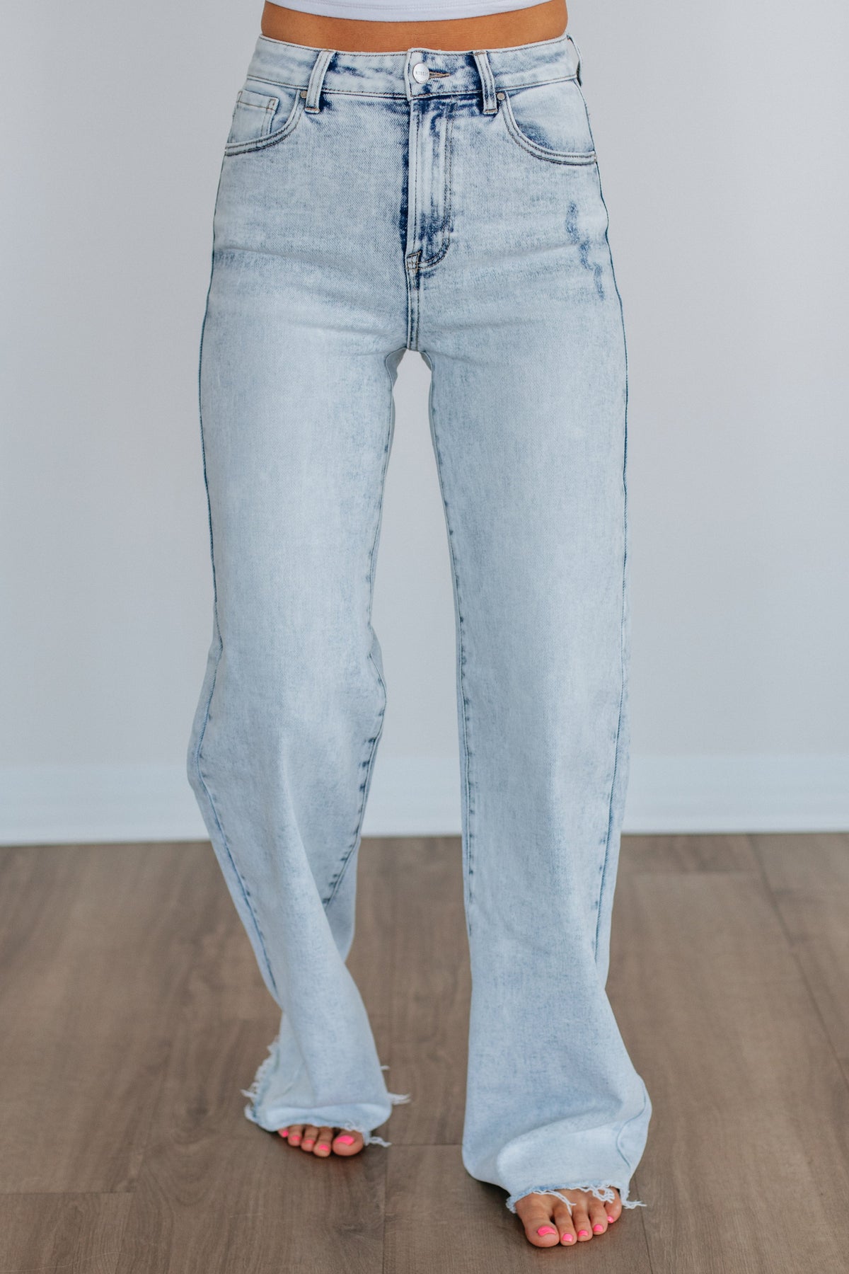 Stormie Risen Jeans - Vintage Light Wash