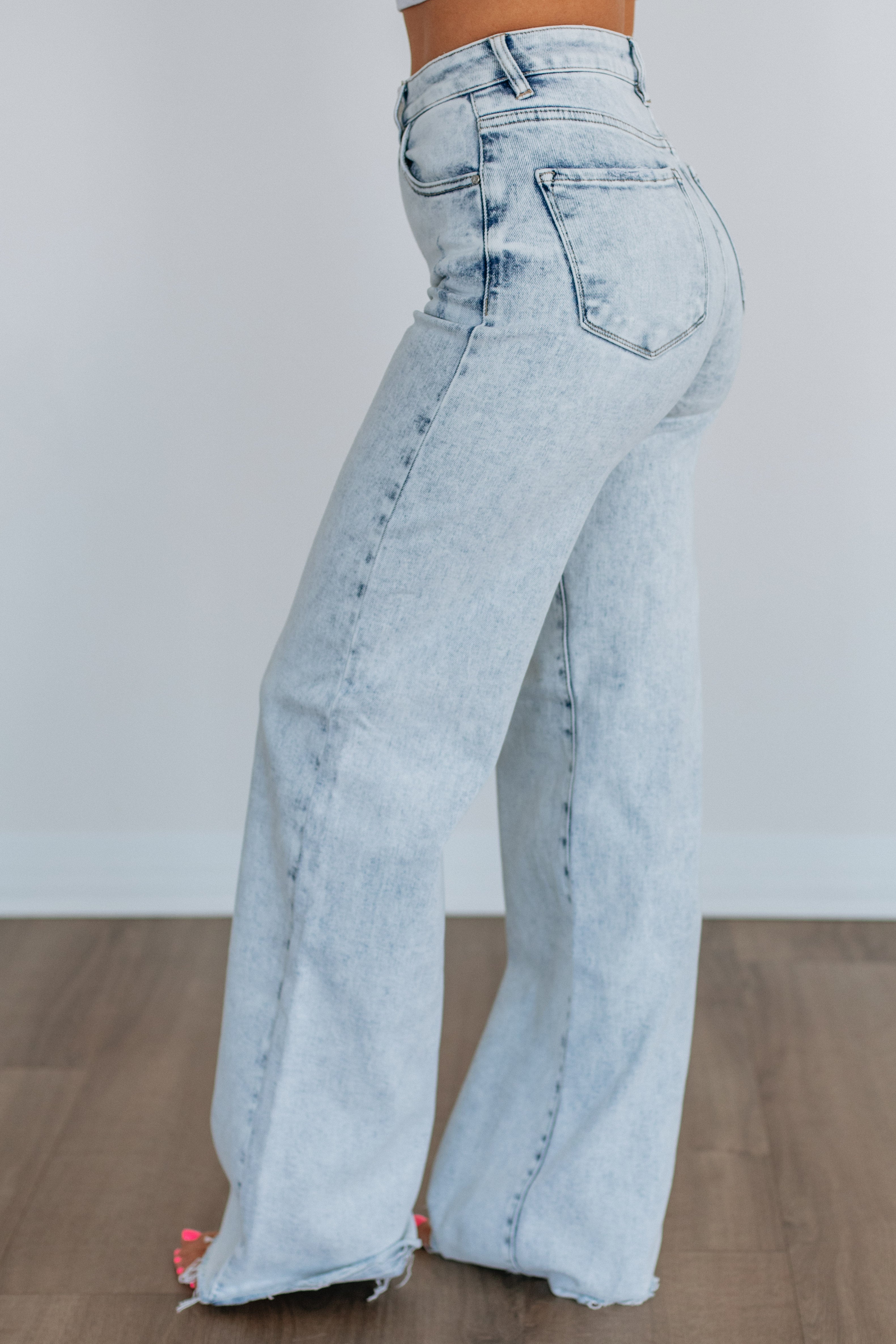 Stormie Risen Jeans - Vintage Light Wash