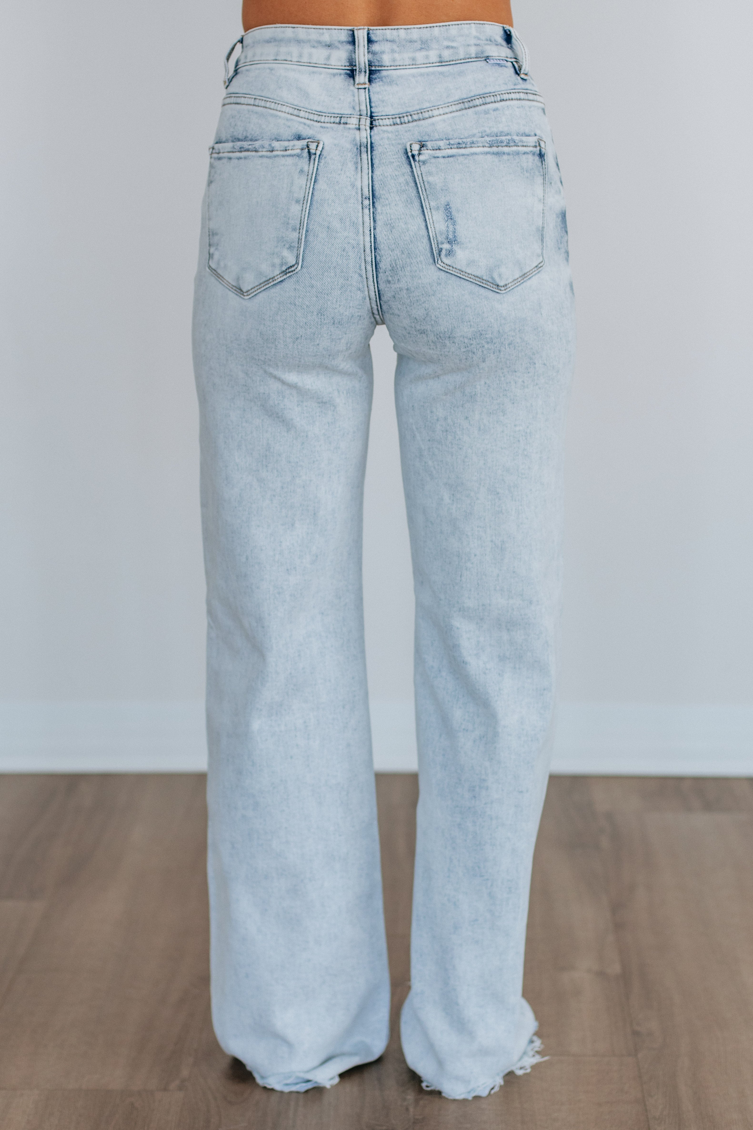 Stormie Risen Jeans - Vintage Light Wash