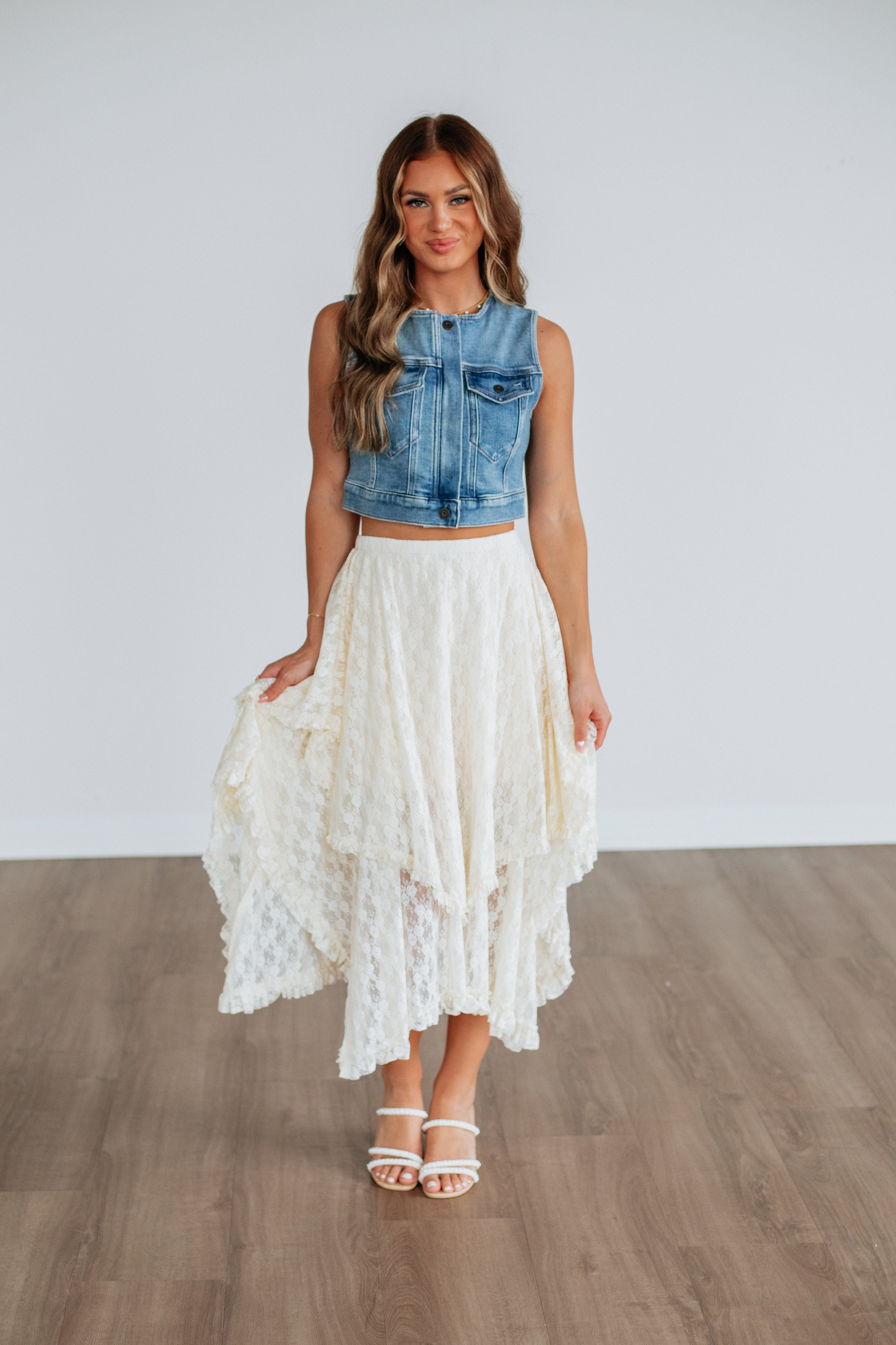 Jaeger Hidden Denim Vest