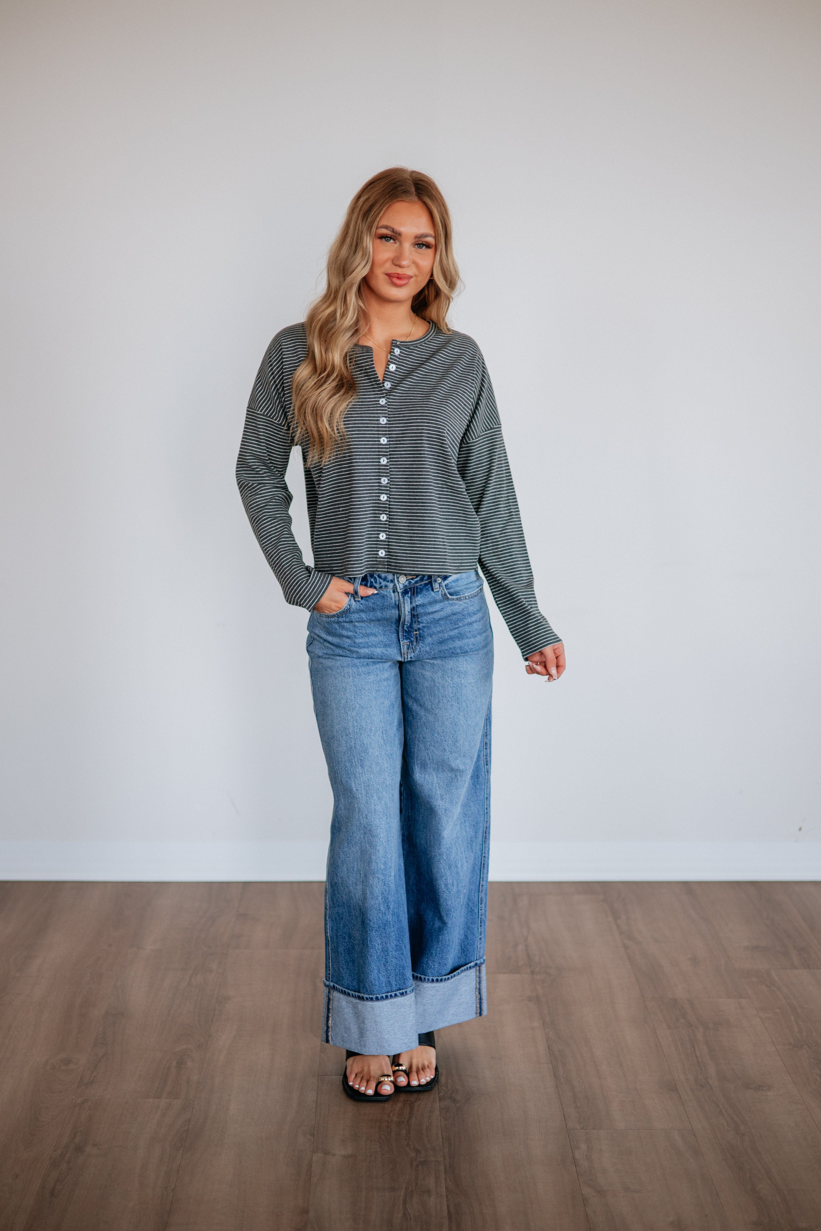 Kaitlyn Striped Top