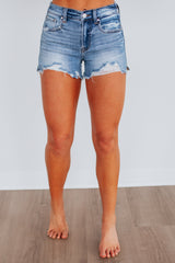 Rayle Risen Shorts - Medium Wash