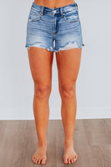 Rayle Risen Shorts - Medium Wash