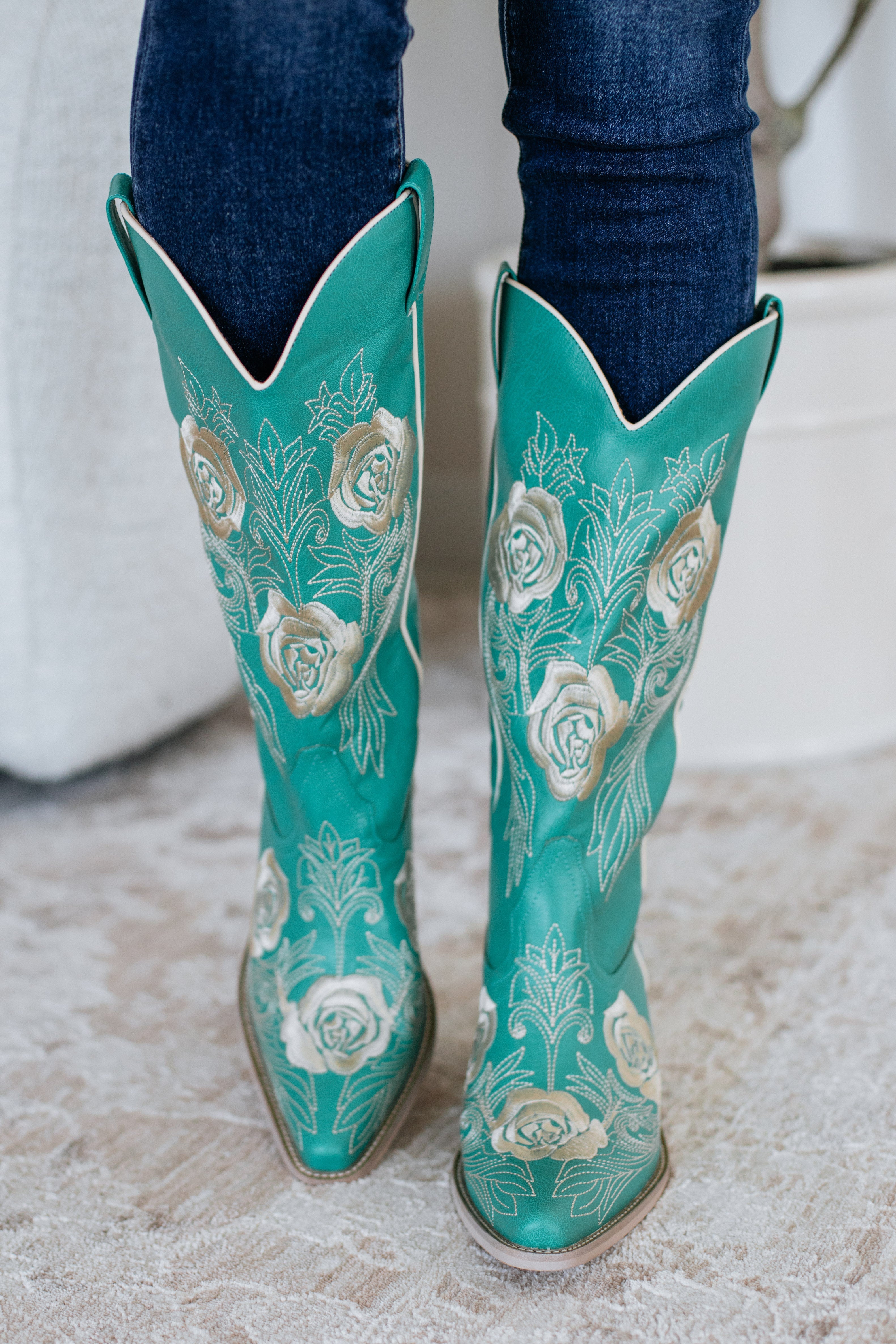 Center Stage Cowgirl Boots