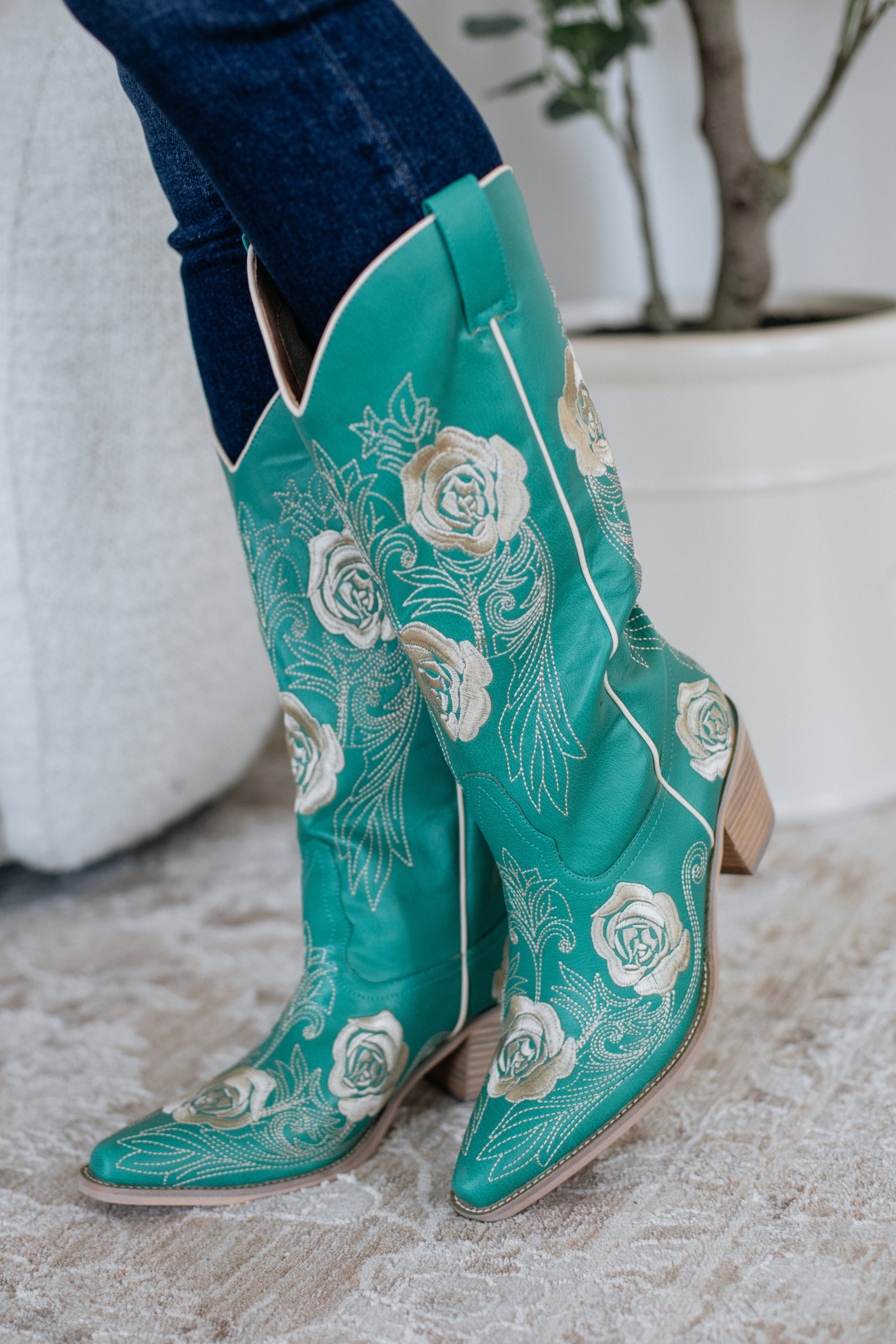 Center Stage Cowgirl Boots